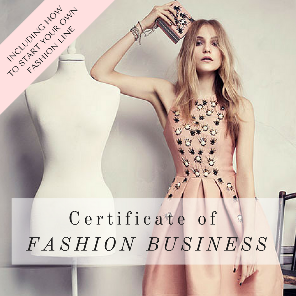 Certificate Of Fashion Business La Mode Learning